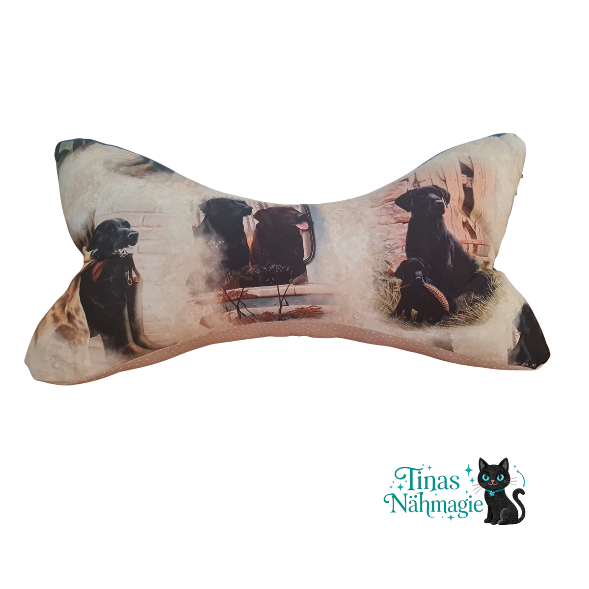 Leseknochen mit Labrador-Motiv