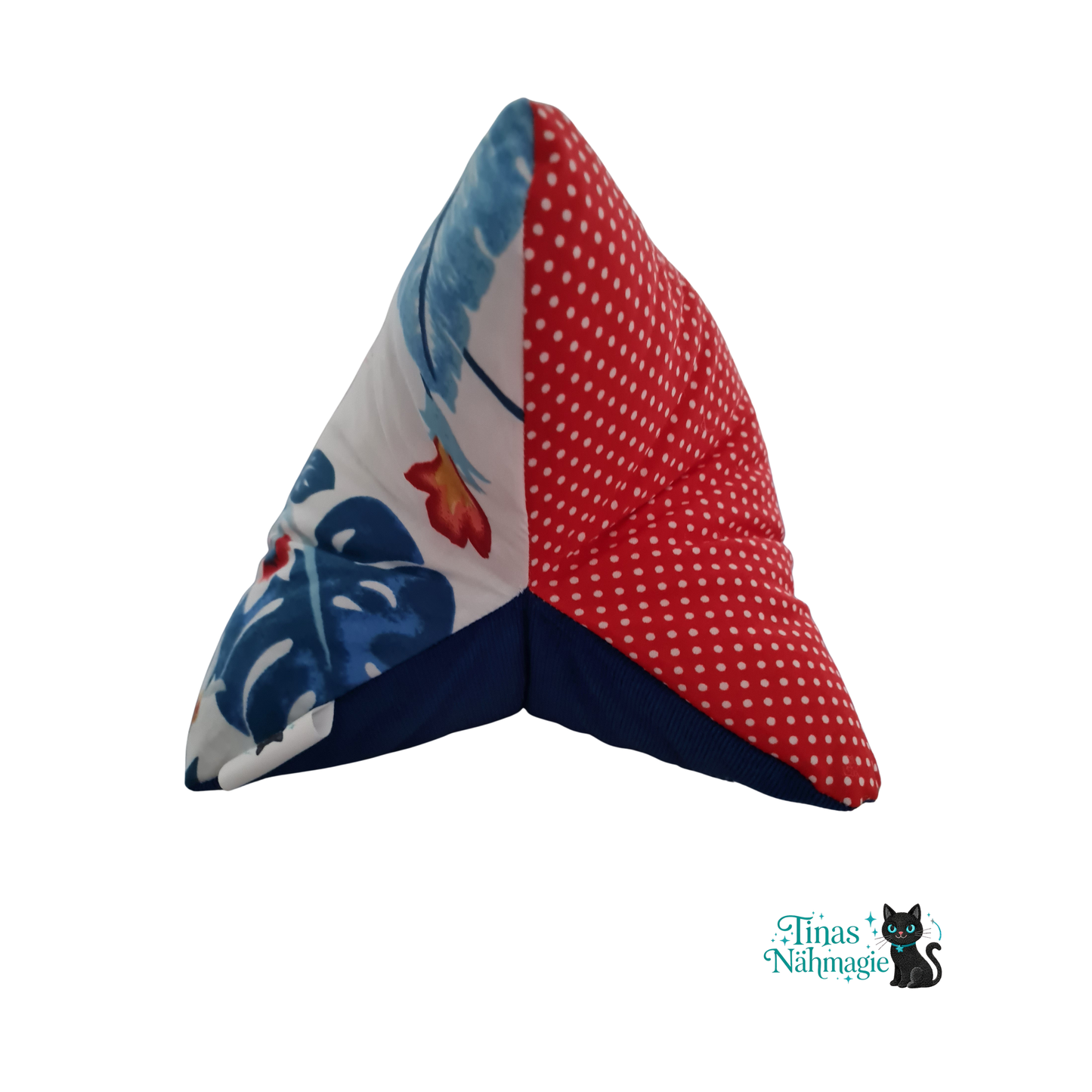 Leseknochen Maritim - Nacken-und Lesekissen aus Baumwolle und Feincord Handmade